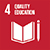 SDGs 4 สร้างหลักประกันว่าทุกคนมีการศึกษาที่มีคุณภาพอย่างครอบคลุมและเท่าเทียม และสนับสนุนโอกาสในการเรียนรู้ตลอดชีวิต